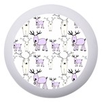Cute Deers  Dento Box with Mirror