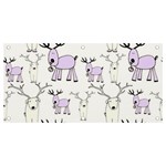 Cute Deers  Banner and Sign 4  x 2 