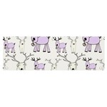 Cute Deers  Banner and Sign 6  x 2 
