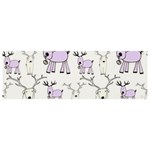 Cute Deers  Banner and Sign 9  x 3 