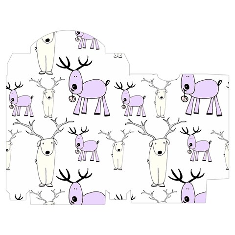Cute Deers  Playing Cards Single Design (Rectangle) with Custom Box from ArtsNow.com Poker Box