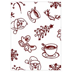 Red And White Christmas Breakfast  Playing Cards Single Design (Rectangle) with Custom Box from ArtsNow.com Card