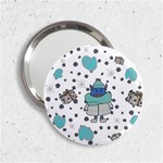 Little Cow Christmas  2.25  Handbag Mirrors
