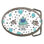 Little Cow Christmas  Belt Buckles