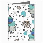 Little Cow Christmas  Greeting Card