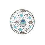 Little Cow Christmas  Hat Clip Ball Marker