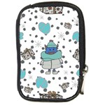 Little Cow Christmas  Compact Camera Leather Case