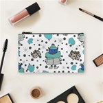 Little Cow Christmas  Cosmetic Bag (Small)