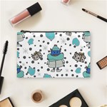 Little Cow Christmas  Cosmetic Bag (Medium)