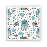 Little Cow Christmas  Memory Card Reader (Square)