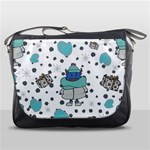 Little Cow Christmas  Messenger Bag