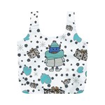 Little Cow Christmas  Full Print Recycle Bag (M)