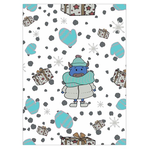 Little Cow Christmas  Playing Cards Single Design (Rectangle) with Custom Box from ArtsNow.com Card