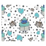 Little Cow Christmas  Premium Plush Fleece Blanket (Small)