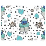 Little Cow Christmas  Premium Plush Fleece Blanket (Medium)
