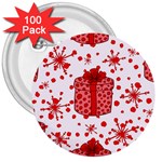 Cute Gift Boxes 3  Buttons (100 pack) 