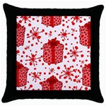 Cute Gift Boxes Throw Pillow Case (Black)