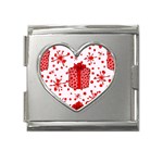 Cute Gift Boxes Mega Link Heart Italian Charm (18mm)