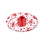 Cute Gift Boxes Sticker Oval (100 pack)
