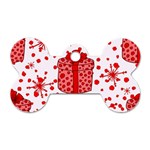 Cute Gift Boxes Dog Tag Bone (Two Sides)