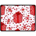 Cute Gift Boxes Fleece Blanket (Large)