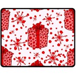 Cute Gift Boxes Two Sides Fleece Blanket (Medium)