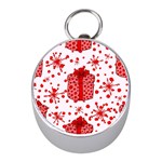 Cute Gift Boxes Mini Silver Compasses