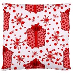 Cute Gift Boxes Standard Premium Plush Fleece Cushion Case (One Side)