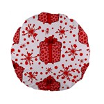 Cute Gift Boxes Standard 15  Premium Flano Round Cushions