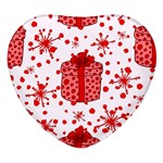 Cute Gift Boxes Heart Glass Fridge Magnet (4 pack)