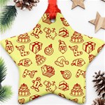 Bw Christmas Icons   Ornament (Star)