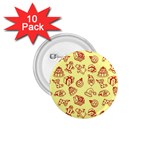 Bw Christmas Icons   1.75  Buttons (10 pack)