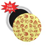 Bw Christmas Icons   2.25  Magnets (100 pack) 