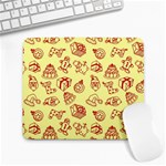 Bw Christmas Icons   Large Mousepad