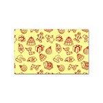 Bw Christmas Icons   Sticker Rectangular (100 pack)