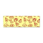 Bw Christmas Icons   Sticker Bumper (100 pack)