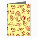 Bw Christmas Icons   Greeting Cards (Pkg of 8)