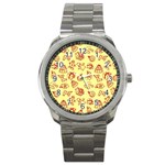 Bw Christmas Icons   Sport Metal Watch
