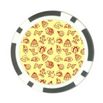 Bw Christmas Icons   Poker Chip Card Guard (10 pack)