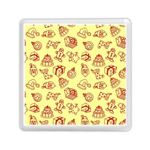 Bw Christmas Icons   Memory Card Reader (Square) from ArtsNow.com Front