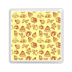 Bw Christmas Icons   Memory Card Reader (Square)