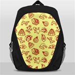 Bw Christmas Icons   Backpack Bag