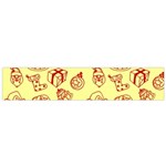 Bw Christmas Icons   Small Premium Plush Fleece Scarf