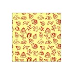 Bw Christmas Icons   Satin Bandana Scarf 22  x 22 
