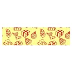 Bw Christmas Icons   Oblong Satin Scarf (16  x 60 )