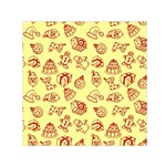 Bw Christmas Icons   Square Satin Scarf (30  x 30 )