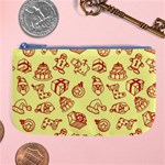 Bw Christmas Icons   Large Coin Purse