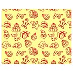 Bw Christmas Icons   Premium Plush Fleece Blanket (Medium)
