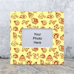 Bw Christmas Icons   White Box Photo Frame 4  x 6 