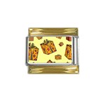 I Wish You All The Gifts Gold Trim Italian Charm (9mm)